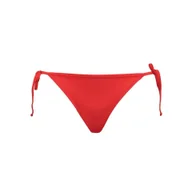 Stroje kąpielowe - Dół od bikini Dameskie Puma wiązane po bokach w kolorze czerwonym - miniaturka - grafika 1