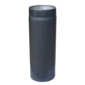 Akcesoria kominkowe - Rura czarna 13 x 50 cm - miniaturka - grafika 1