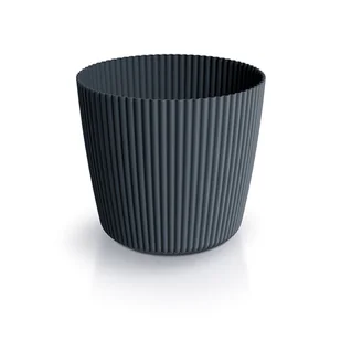 Doniczka Milly Round-antracyt - Donice - miniaturka - grafika 1