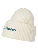 Czapki damskie - Helly Hansen Czapka beanie "Soft Rib" w kolorze kremowym - miniaturka - grafika 1