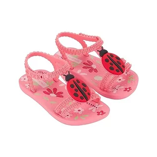 Buty dla dziewczynek - Ipanema Dziewczęce Daisy II Baby sandały, różowe/różowe/czerwone, 24 EU, Różowo-czerwony, 24 EU - grafika 1