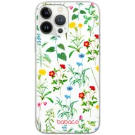 Etui i futerały do telefonów - Etui do Apple IPHONE 6/6S Kwiaty 042 Babaco Nadruk pełny Biały - miniaturka - grafika 1