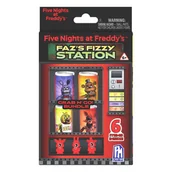 Figurki dla dzieci - five nights at freddy's: faz's fizzy station grab n´go figurki karta fnaf - miniaturka - grafika 1