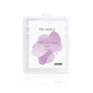 PB Nails, Górne formy Ballerina, 120 szt. - Sztuczne paznokcie i akcesoria - miniaturka - grafika 1