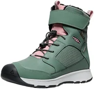 Śniegowce damskie - KEEN Skua zimowe wodoodporne śniegowce, Dark Forest/Rose Elegance, 35, Ciemny Las Róża Elegancja, 35 EU - miniaturka - grafika 1