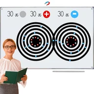 Zabawki interaktywne dla dzieci - Magnetyczny model tablicowy atomu Bora – zestaw edukacyjny - miniaturka - grafika 1