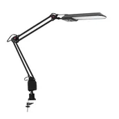Lampy stojące - Kanlux Lampka biurkowa HERON 5W Czarny 27600 - miniaturka - grafika 1