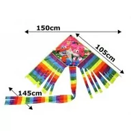 Zabawki i gry sportowe - Latawiec 105x150cm MIX Adar - miniaturka - grafika 1