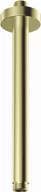 Wylewki do baterii - Deante Cascada Wylewka sufitowa - 250 mm złoto szczotkowane NAC_R42K - miniaturka - grafika 1