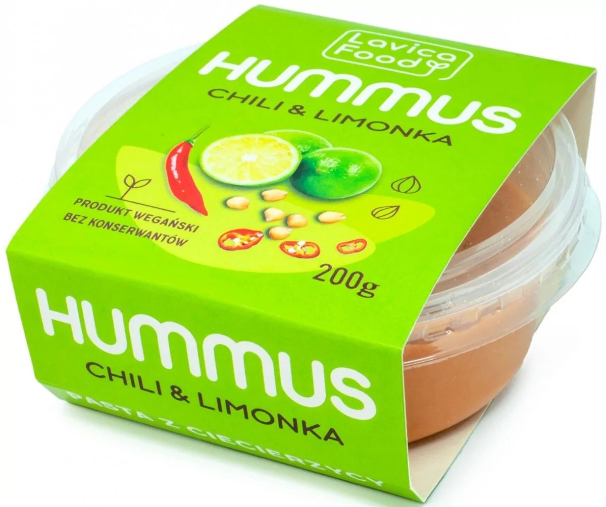 Lavica Food Hummus z papryczką chili SPAR-5903240793099