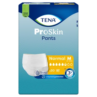 Tena Pants ProSkin, majtki chłonne, rozmiar M, 80-110 cm, Normal, 30 sztuk - Bielizna lecznicza - miniaturka - grafika 1
