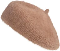 Czapki dla dzieci - Czapka dziecięca beżowa MLLLHA0012KH - miniaturka - grafika 1