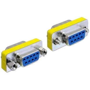 Delock adapter COM 9F/9F (65008) - Kable komputerowe i do monitorów - miniaturka - grafika 1
