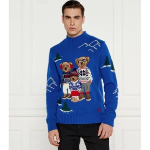 POLO RALPH LAUREN Sweter Regular Fit - Swetry męskie - miniaturka - grafika 1