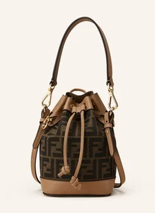 Fendi Torba Worek Mon Tresor Mini braun - Torebki damskie - miniaturka - grafika 1