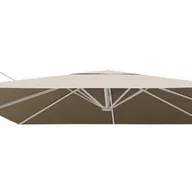 Parasole ogrodowe - Wymienna tkanina do parasola Belveo z wysięgnikiem, akryl beżowy 3 x 3 m - miniaturka - grafika 1