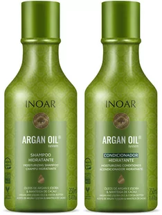 Inoar Argan Oil, szampon i odżywka po keratynowym prostowaniu włosów 2 x 250ml - Szampony do włosów - miniaturka - grafika 1