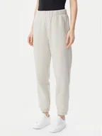 Spodnie sportowe damskie - Gap Spodnie dresowe 765568-03 Beżowy Relaxed Fit - miniaturka - grafika 1