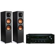 Kino domowe - Zestaw stereo ONKYO TX-8250 + TAGA TAV-606F Czarny - miniaturka - grafika 1