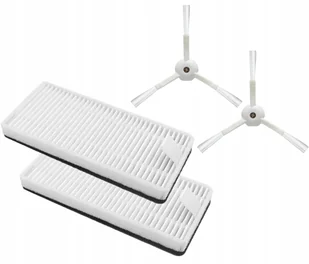 2x Filtr 2x szczotka do Xiaomi Mi Vacuum Mop Essential - Filtry do odkurzaczy - miniaturka - grafika 1