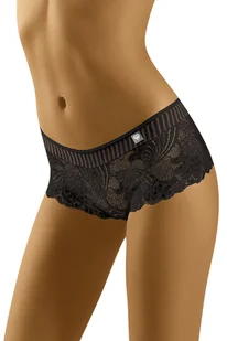 Wol-Bar Diamond 3502 czarny L Majtki szorty - Majtki damskie - miniaturka - grafika 1