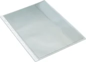 Koszulki na dokumenty - Bantex BANTEX DOKUMENTLOMME MED FLAP 0,13 MM, TRANSPARENT - miniaturka - grafika 1