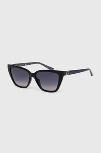 Guess okulary przeciwsłoneczne damskie kolor czarny GU7919_5801B - Okulary przeciwsłoneczne - miniaturka - grafika 1