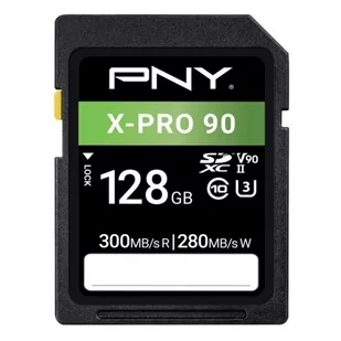 PNY Karta pamięci MicroSDXC 128GB P-SD128V90300XPRO9-GE - Karty pamięci - miniaturka - grafika 1