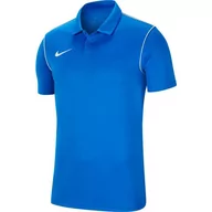 Koszulki sportowe męskie - Nike, Koszulka męska, Dri Fit Park 20 BV6879 463, niebieski, rozmiar M - miniaturka - grafika 1