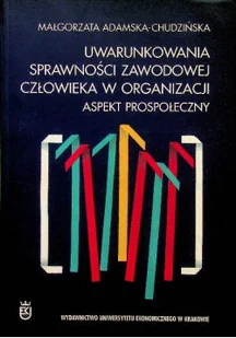 Uwarunkowania sprawności zawodowej w organizacji - Biznes - miniaturka - grafika 1