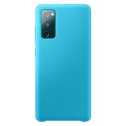 Etui i futerały do telefonów - Silicone Case elastyczne silikonowe etui pokrowiec Samsung Galaxy A71 jasnoniebieski - miniaturka - grafika 1