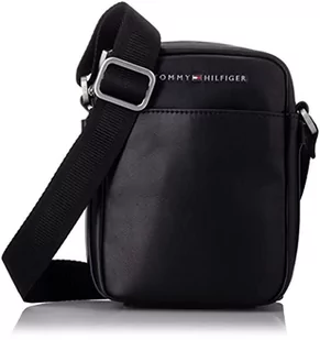 Tommy Hilfiger Mężczyźni TH CITY MINI REPORTER, Torba Biznesowa, Czarna - Torby męskie - miniaturka - grafika 1