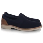 Półbuty męskie - Półbuty męskie Imac 750500 02611/005 BLUE/COGNAC R.44 - miniaturka - grafika 1