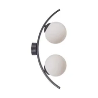 Lampy ścienne - Helix kinkiet 2xE14 czarny/biały 5015 - miniaturka - grafika 1