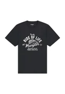 Koszulki męskie - KOSZULKA T-SHIRT MĘSKI WRANGLER 112362790 AMERICANA TEE FADED BLACK L - miniaturka - grafika 1