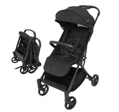 Wózki dziecięce - Smiki Wind wózek spacerowy czarny - miniaturka - grafika 1