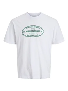 Jack & Jones Koszulka w kolorze białym - Koszulki męskie - miniaturka - grafika 1