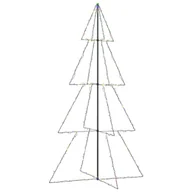 Ozdoby bożonarodzeniowe - vidaXL Ozdoba świąteczna w kształcie choinki, 360 LED, 143x250 cm - miniaturka - grafika 1