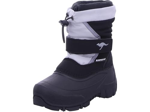 KangaROOS Kanga-Bean V śniegowce, Jet Black/Vapor Grey, 29 EU, Jet Black Vapor Grey, 29 EU