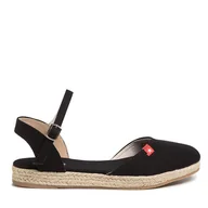 Espadryle damskie - Espadryle Big Star Shoes FF274526 Czarny - miniaturka - grafika 1