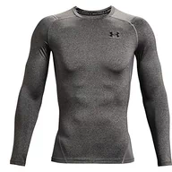 Koszulki męskie - Under Armour Koszulka HG Armour Comp LS-GRY - M 1361524-090_M - miniaturka - grafika 1