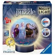 Puzzle - Ravensburger Puzzle kuliste 3D 72el lampka Frozen 2 111411 - miniaturka - grafika 1