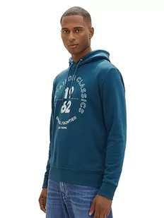 TOM TAILOR Bluza męska, 21179 – Deep Pond Green, S - Bluzy męskie - miniaturka - grafika 1