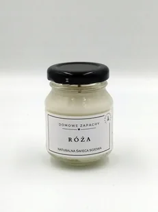Naturalna Świeca Sojowa RÓŻA 80 ml - Świece - miniaturka - grafika 1