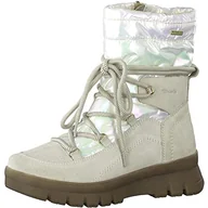Botki damskie - Tamaris Comfort Damskie sztyblety 8-86413-29-411, kość słoniowa, 37 EU Weit - miniaturka - grafika 1