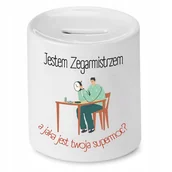 Skarbonki - Skarbonka Dla Dyrygenta na Urodziny na Prezent z Nadrukiem ze Zdjęciem + Opakowanie na prezent (wzór 01) - miniaturka - grafika 1