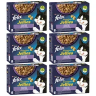 Mokra karma dla kotów - FELIX Sensation Jellies Karma dla kotów wybór smaków w galaretce 72x85g - miniaturka - grafika 1