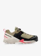 Buty zimowe męskie - Buty turystyczne damskie Salomon X Ultra Alpine GTX - aloe/iron/rouge - miniaturka - grafika 1