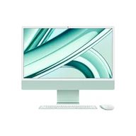 Zestawy komputerowe - Apple iMac 24" 4,5K Retina M3 8-core CPU + 10-core GPU / 16GB / 512GB SSD / Gigabit Ethernet / Zielony (Green) - miniaturka - grafika 1