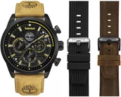 Zegarki męskie - Zegarek męski Timberland TBL.TDWGQ00949X0 brązowy - miniaturka - grafika 1